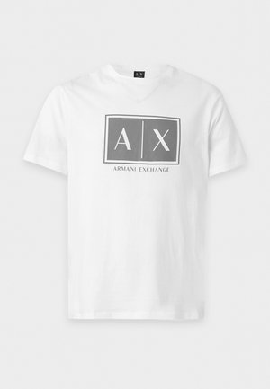 Armani Exchange, T-shirts print - off-white