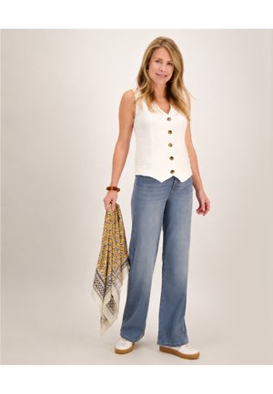 JE M'APPELLE, JE M'APPELLE - DAMES -   STRAIGHT FIT BROEK - - Relaxed fit jeans - blauwgrijs