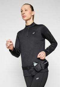 ASICS CORE 1/2 ZIP WINTER TOP - T-shirt à manches longues - performance black