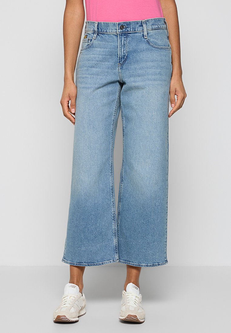 G-Star Wijde jeans lichtblauw gemêleerd