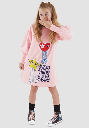 Denokids, BEKLEIDUNG FANCY HEART - Jerseykjole - pink ms-s