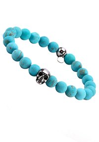 TÊTE DE MORT - Bracelet - turquoise