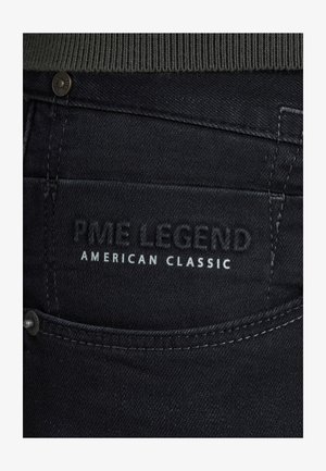 PME Legend, NIGHTFLIGHT JEANS REGULAR FIT, czarny denim