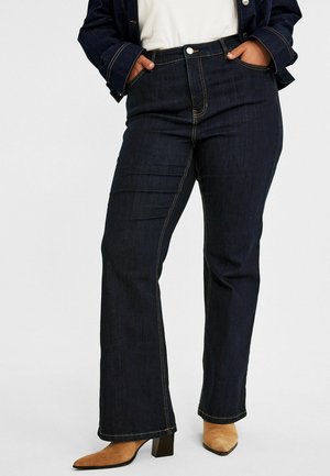 Bootcut-farkut - dark denim