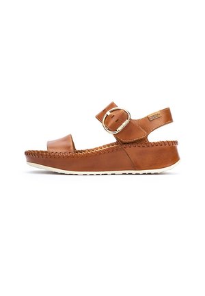 MARINA  - Sandalias con plataforma - light brown