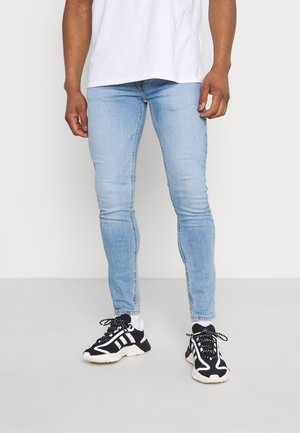 Skinny-Farkut - light-blue denim