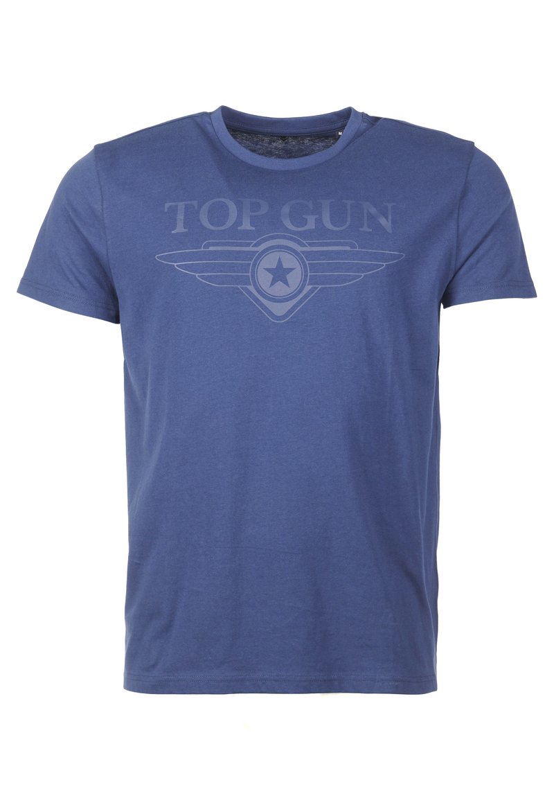 TOP GUN Printtipaita - navy