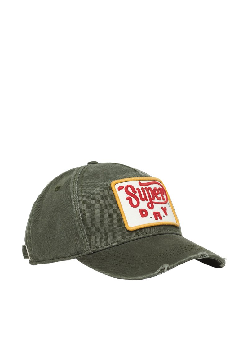 Superdry & Co GRAPHIC  TRUCKER - Gorra - enamel green