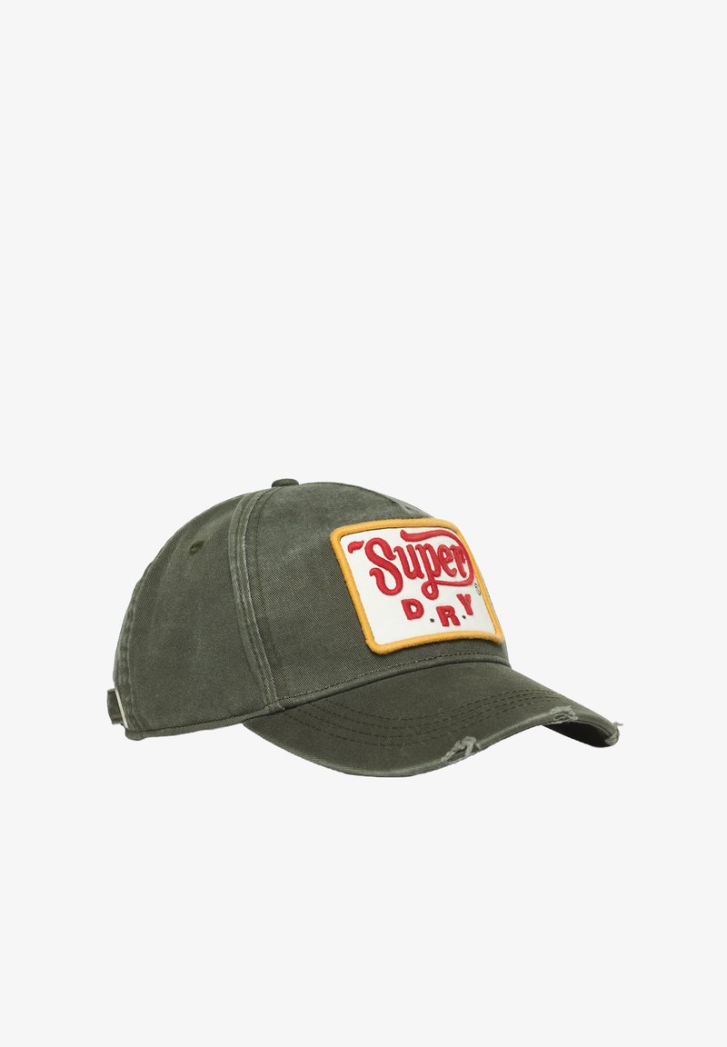 Superdry & Co GRAPHIC TRUCKER - Gorra - enamel green
