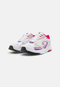 Champion CHAMP 2K - Sportovní boty - white/purple/fucsia/black