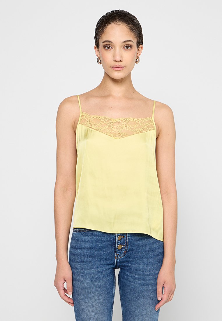 Maje Top lichtgeel