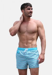 WAXX Short de bain - bleu lagon