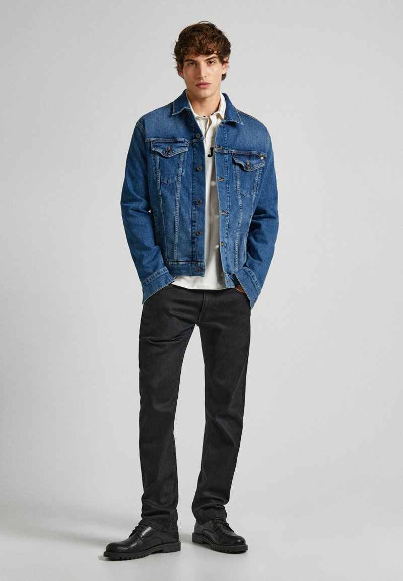 Pepe Jeans Straight leg jeans blauw denim/bluedenim Pepe Jeans Straight leg jeans blauw denim/bluedenim