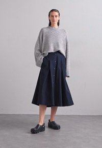 DESIGNERS REMIX VERONA SLIT - Camisola - light grey