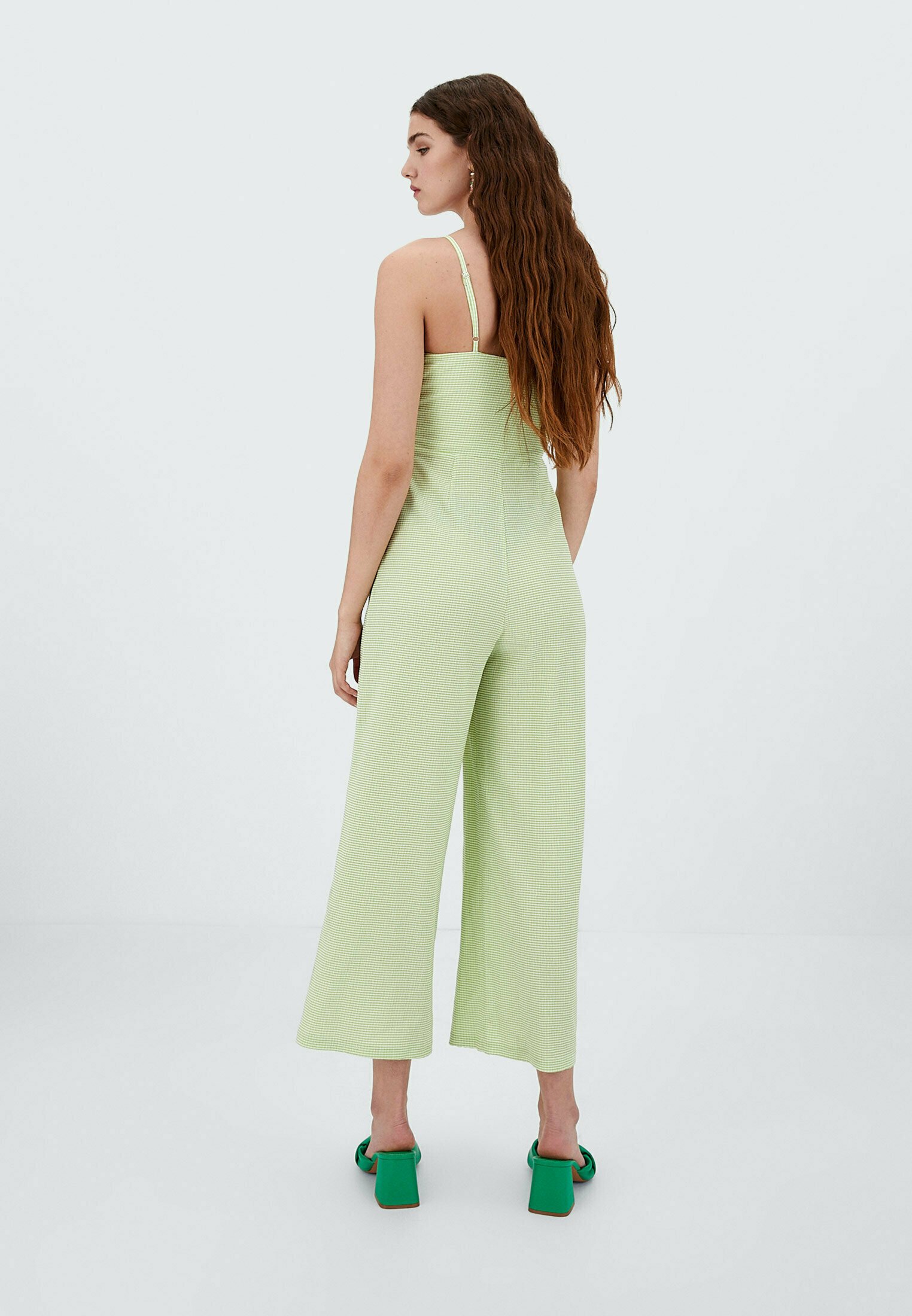Stradivarius Tuta jumpsuit - mottled dark green/verde scuro screziato -  Zalando.it
