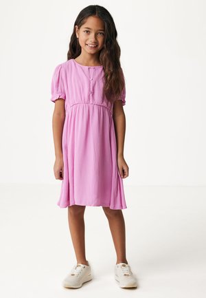 WITH PUFF SHOULDER - Vestido informal - bright lilac