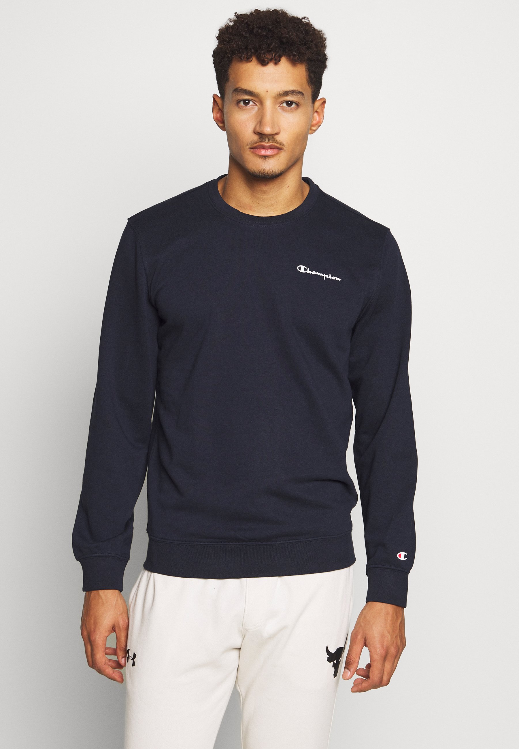 Champion CREWNECK - Sweatshirt - navy 