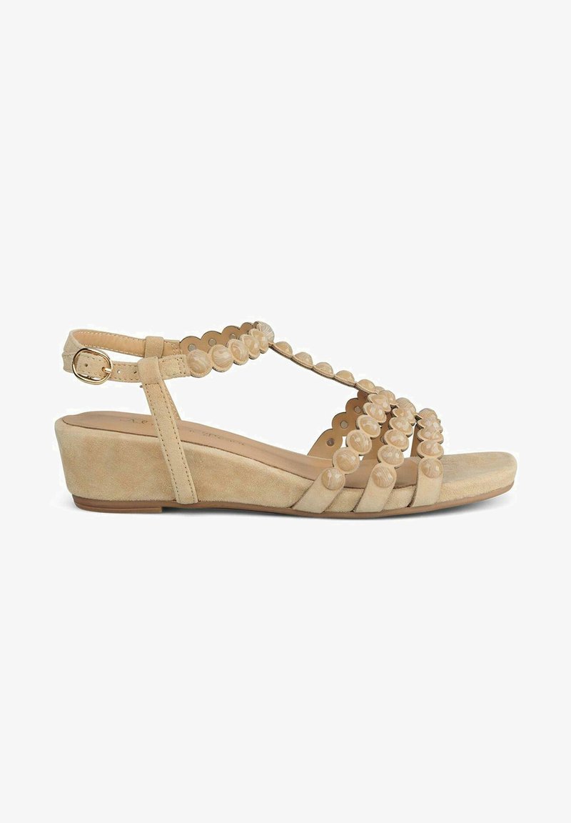 Sandale compensée TEXTO cognac - Sandales Femme Sandale compensée TEXTO cognac - Sandales Femme
