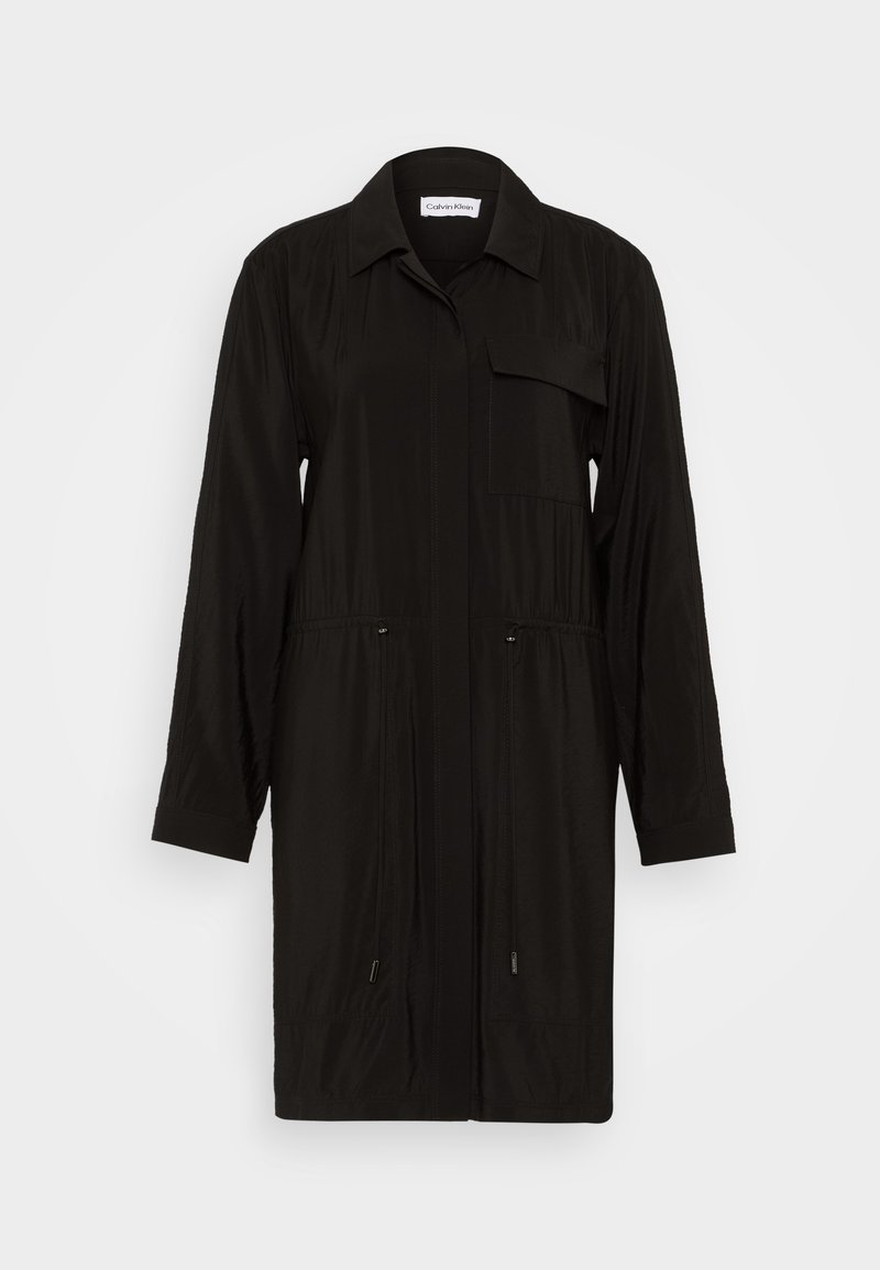Calvin Klein SHIRT DRESS - Shirt dress - black - Zalando.ie Calvin Klein SHIRT DRESS - Shirt dress - black - Zalando.ie