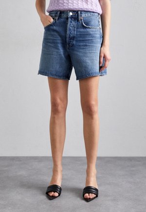 Denim shorts - blue