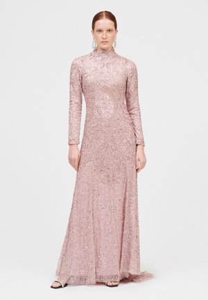 EMBELLISHED SEQUINS - Maxi dress - frosted pink