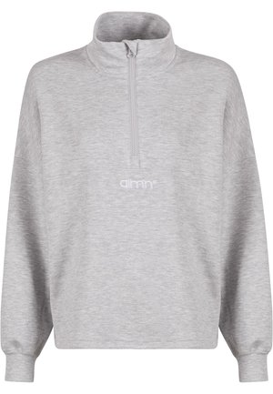aim’n® COMFY HALF ZIP - Sweatshirt - light grey melange