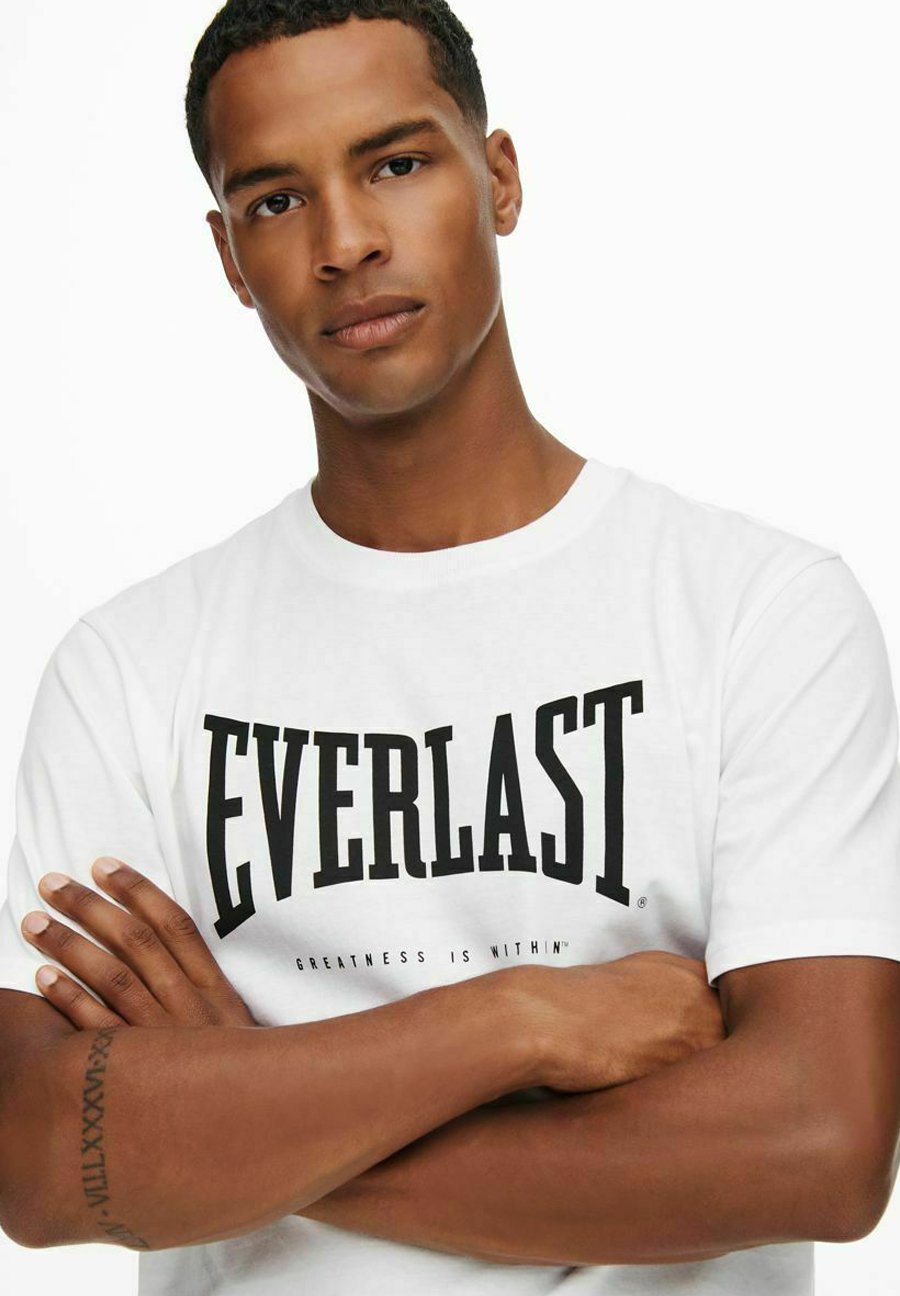 Only \u0026 Sons EVERLAST - T-shirt print - white/wit - Zalando.be