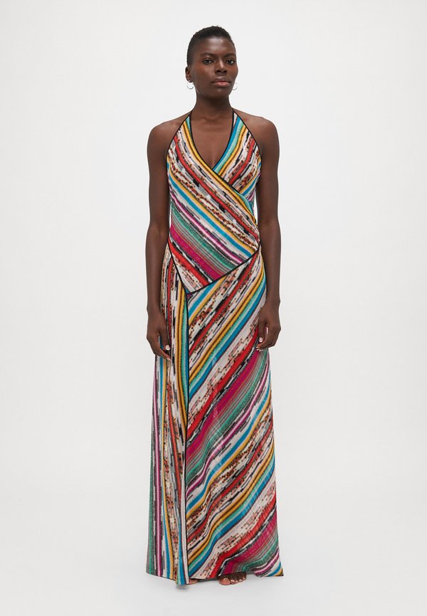 LONG COVER UP - Strandaccessoire - multi dark