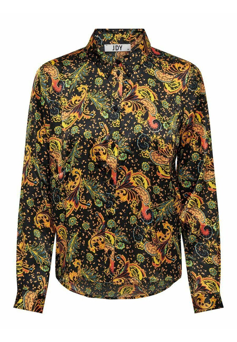 JDY JDYFIFI SHIRT - Button-down blouse - black
