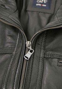 Otto Kern Lederjacke - schwarz