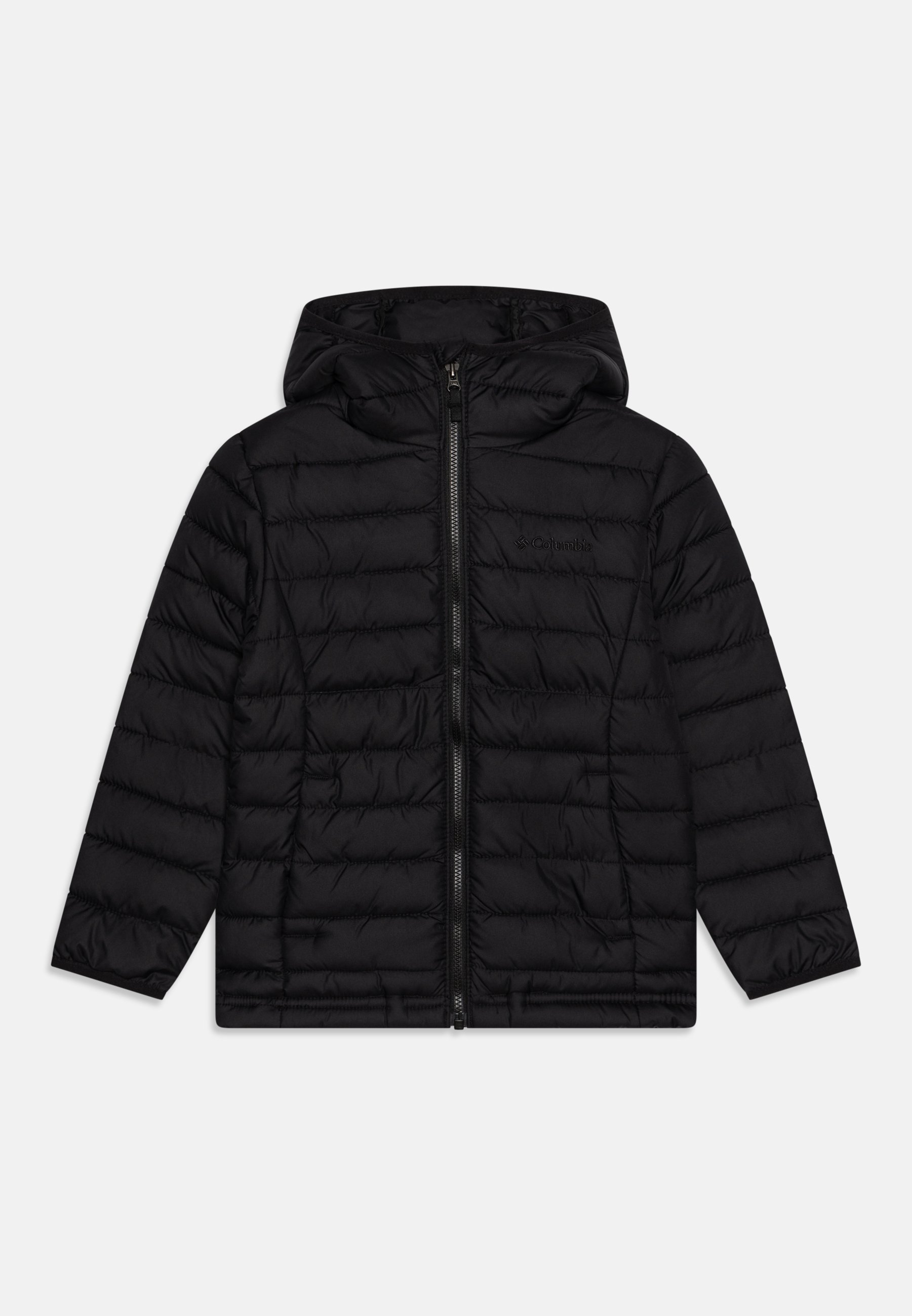Black Columbia Powder Lite Boys Hooded Jacket Columbia Boys Powder