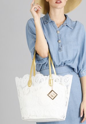 CAFèNOIR, CAFÈ NOIR - BORSA - Bolso de mano - white