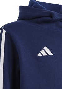 adidas Performance FUSSBALL TIRO - Felpa con cappuccio - blau