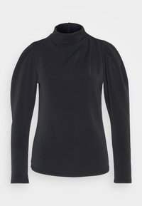 Slffenja Ls V Neck Top Black main image 1
