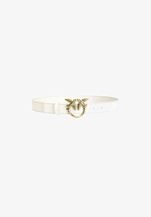 CINTURA LOVE BIRDS - Belt - bianco