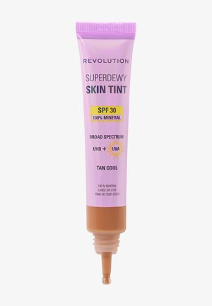 REVOLUTION SUPERDEWY SPF30 SKIN TINT - Hydratant teinté - tan cool