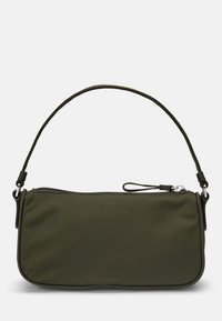 Lauren Ralph Lauren MEDIUM NYLON TOP HANDLE POUCH - Torbica - dark olive
