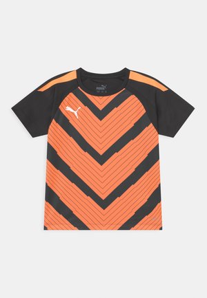 TEAMLIGA GRAPHIC UNISEX - T-Shirt sport - puma black/neon citrus