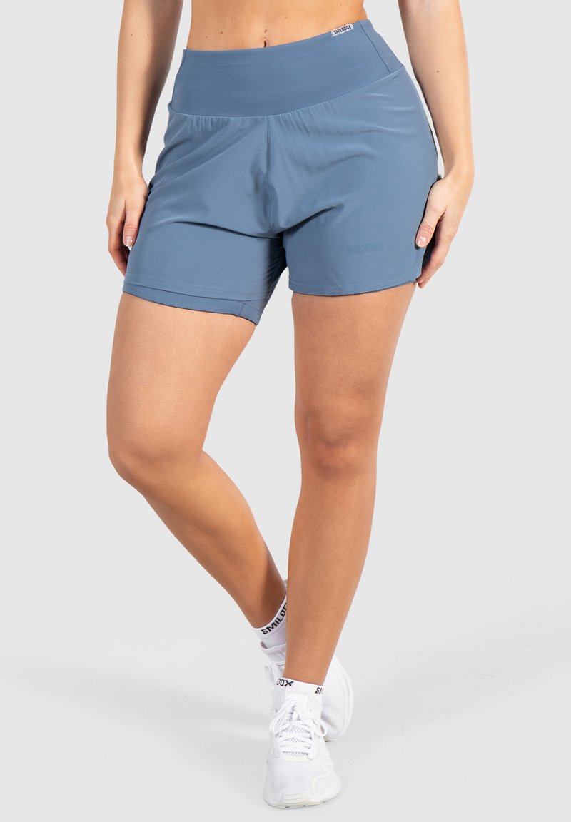 Smilodox ADVANCE PRO 2IN1 - Träningsshorts - blau