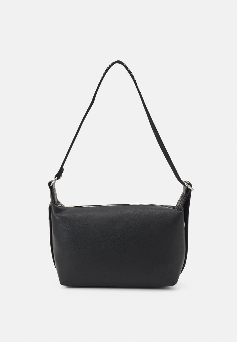 Calvin Klein Jeans - ULTRALIGHT SHOULDER BAG - Soma ar siksnu pāri ķermenim - black, Palielināt