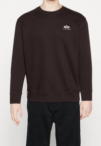 Alpha Industries Sudadera - dark brown