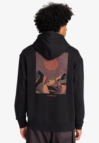 Quiksilver ABSTRACT NATURE HOODY - Hoodie - black