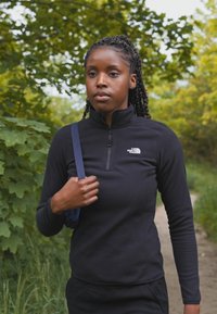 The North Face 100 GLACIER 1/4 ZIP - Pulover iz flisa - black