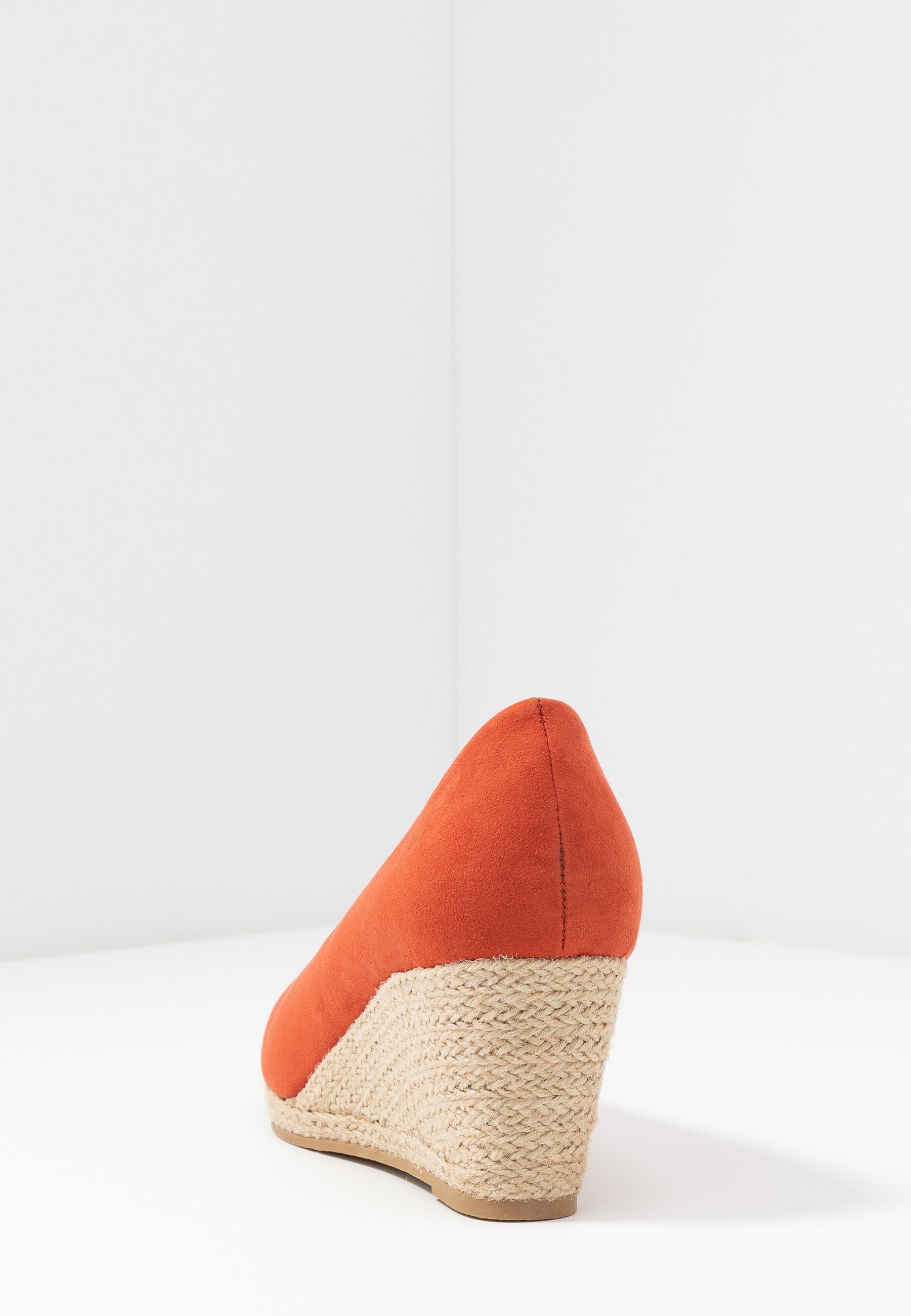 Evans WIDE FIT FYDE HESSIAN WEDGE SHOE - Kiler - spice Evans WIDE FIT FYDE HESSIAN WEDGE SHOE - Kiler - spice