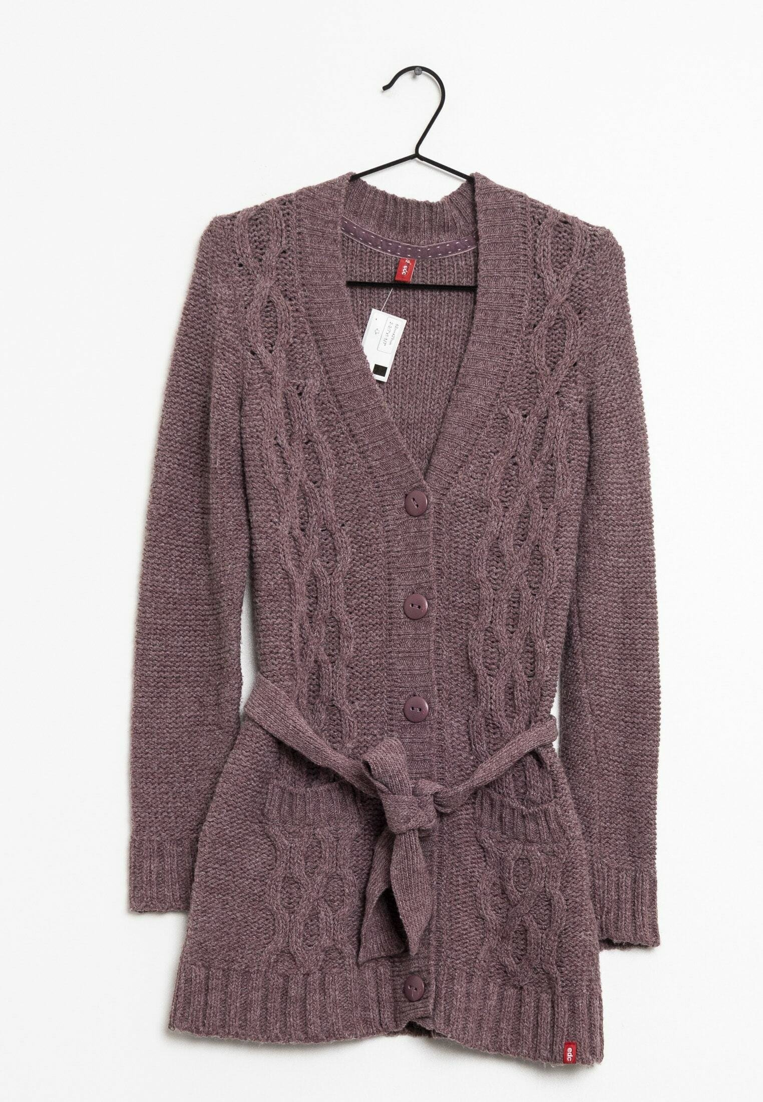 edc by Esprit Cardigan purple/lilla (Pre-owned)
