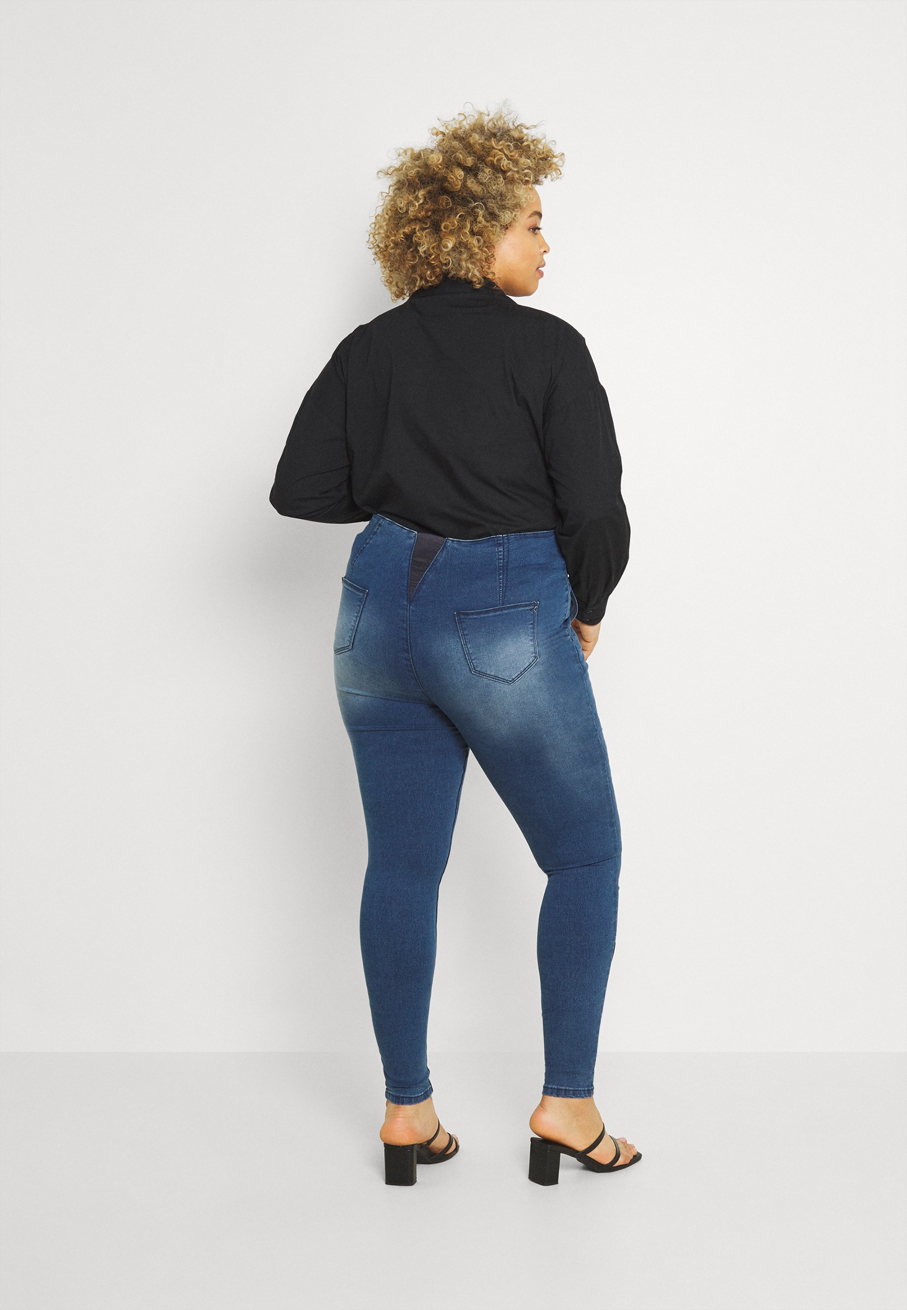 Jeggings - mid blue/blue denim - Zalando.ie