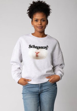 SCHNAUZE - Sweatshirt - cool heather grey