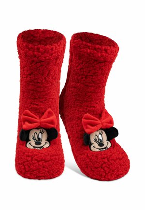 MINNIE MOUSE HÜTTEN  - Calze - rot