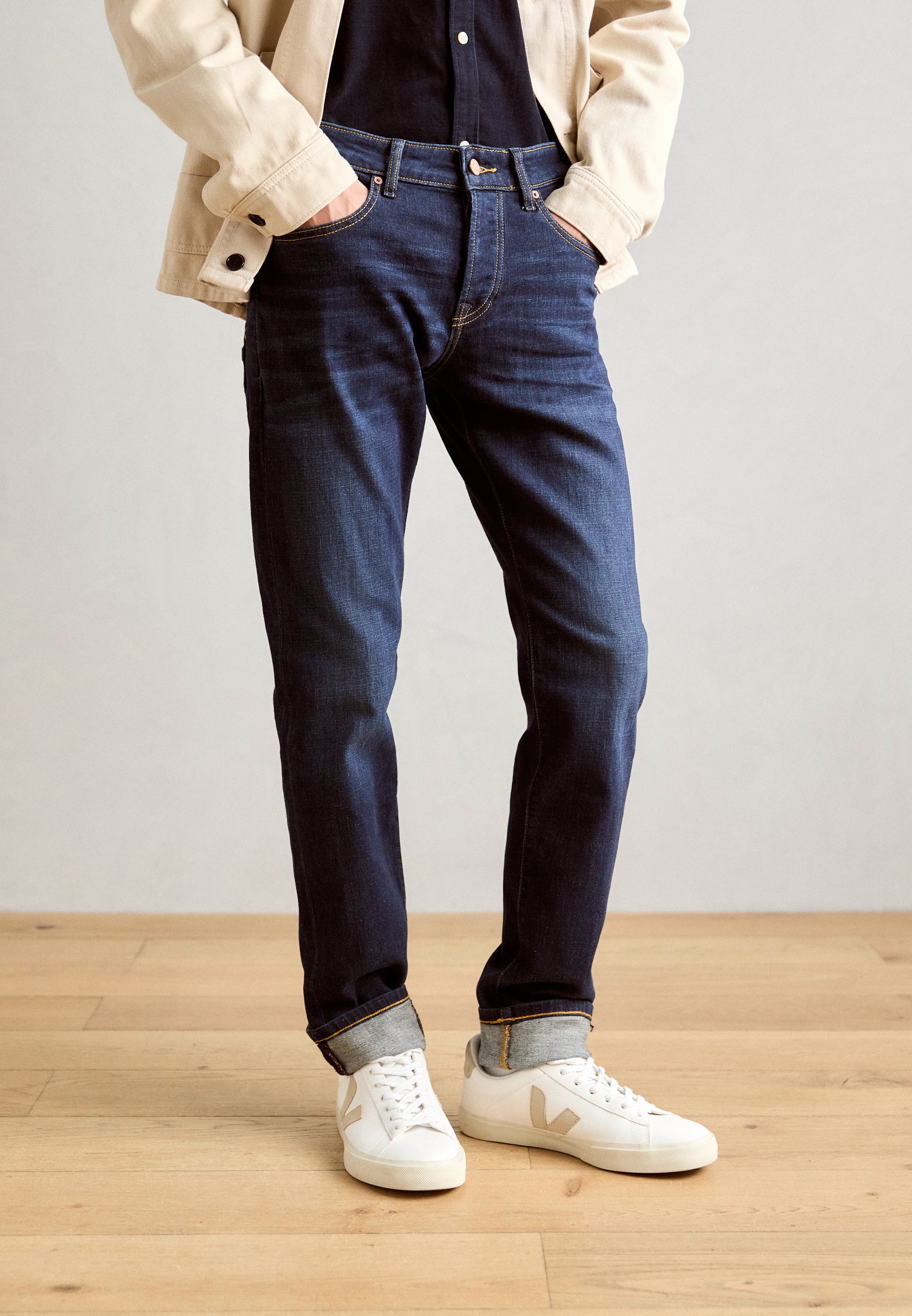 Scotch & Soda Core Ralston Regular Slim Jeans, Beaten Blue