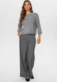 Nümph RIETTE SELMA - Pulover - medium grey mel
